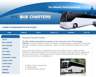 NYC bus charters